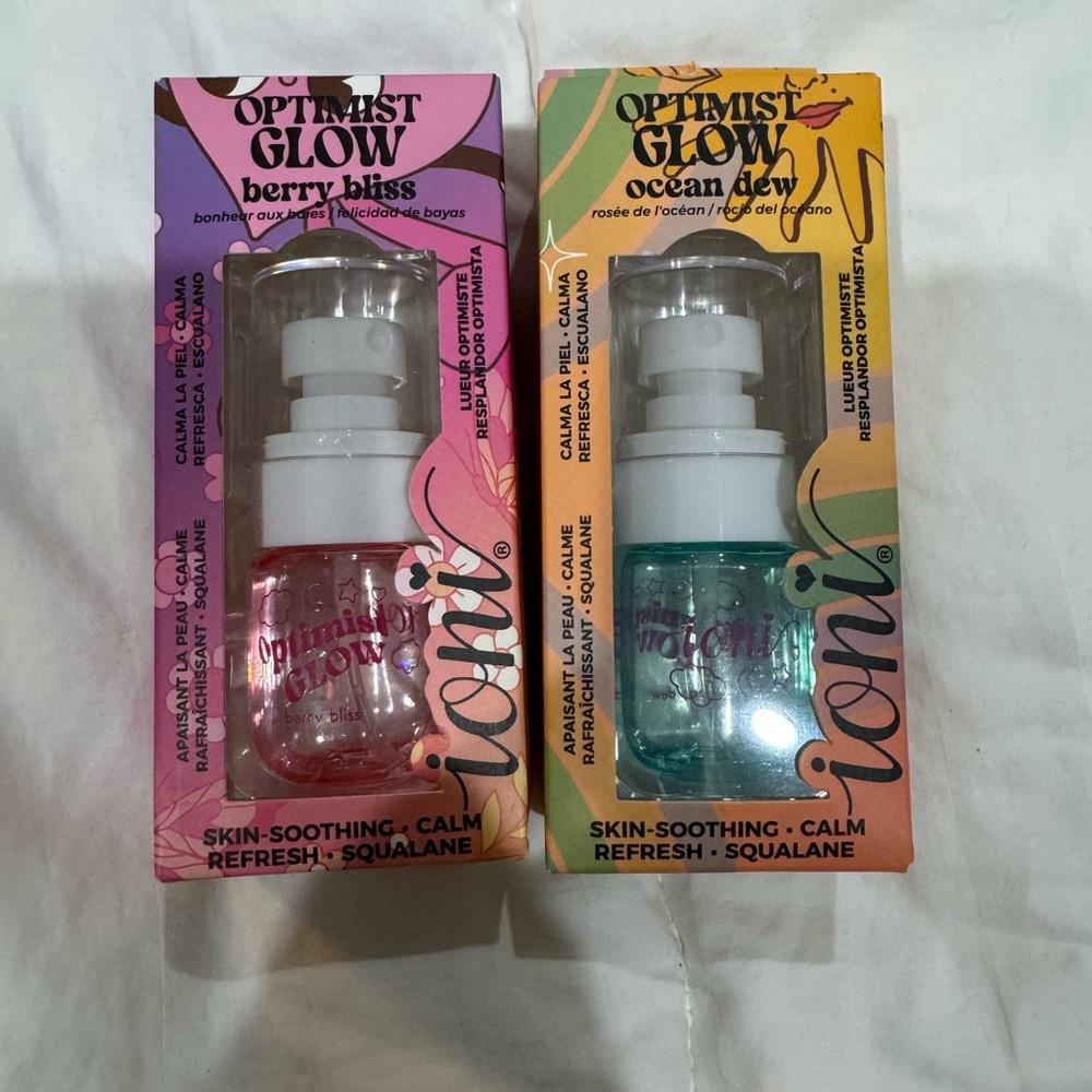 IONI Optimist Glow Refreshing Facial Spray x2